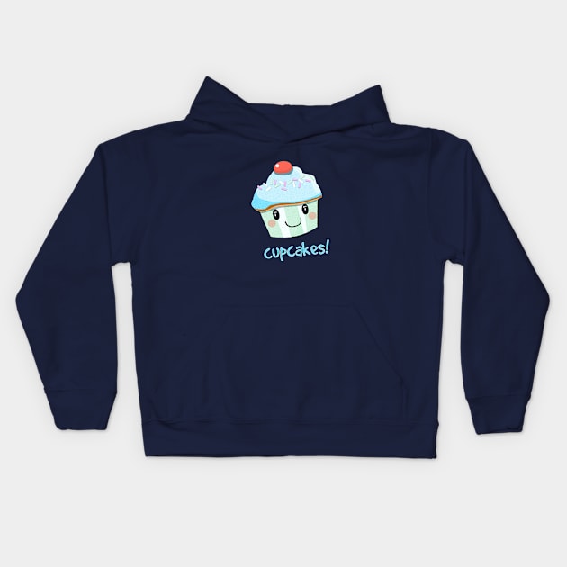 Cupcakes! Kids Hoodie by boxofbugs